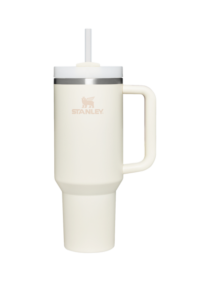 Stanley Quencher Stainless Steel FlowState Tumbler, 1.18L, Cream