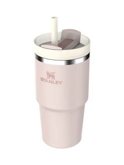 Stanley Quencher Stainless Steel FlowState Tumbler, 600ml - view 2, Rose Quartz