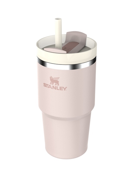 Stanley Quencher Stainless Steel FlowState Tumbler, 600ml - view 2, Rose Quartz