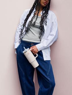 Stanley Quencher Stainless Steel FlowState Tumbler, 890ml - view 2, Rose Quartz