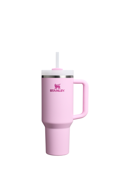 Stanley Quencher Stainless Steel FlowState Tumbler, 1.18L, Cherry Blossom