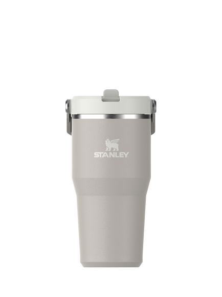 Stanley IceFlow Flip Straw Stainless Steel Leak-Proof Tumbler, 590ml, Ash