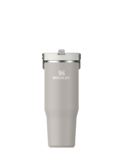 Stanley IceFlow Flip Straw Stainless Steel Leak-Proof Tumbler, 890ml, Ash