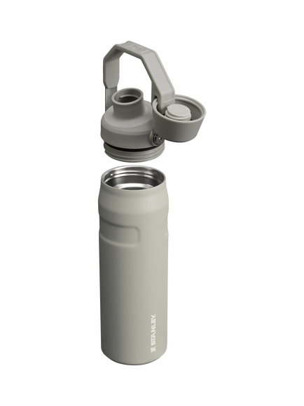 Stanley AeroLight Double Wall Insulated Stainless Steel Drinks Bottle, 710ml - view 2, Ash