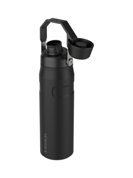 Stanley AeroLight Double Wall Insulated Stainless Steel Drinks Bottle, 710ml - view 2, Black