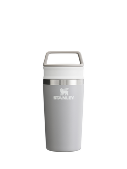 Stanley Cafe To-Go Insulated Leak-Proof Stainless Steel Travel Mug, 355ml, Ash