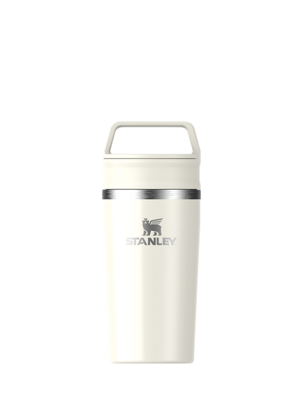 Stanley Cafe To-Go Insulated Leak-Proof Stainless Steel Travel Mug, 355ml, Cream
