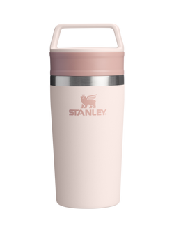 Stanley Cafe To-Go Insulated Leak-Proof Stainless Steel Travel Mug, 355ml, Rose Quartz