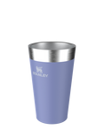 Stanley Adventure Vacuum Insulated Stainless Steel Beer Pint Tumbler, 470ml, Hydrangea