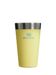 Stanley Adventure Vacuum Insulated Stainless Steel Beer Pint Tumbler, 470ml, Pomelo