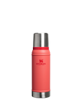 Stanley Classic Leak-Proof Insulated Stainless Steel Flask, 750ml, Hot Coral