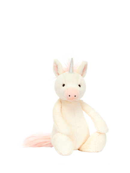 Jellycat Bashful Unicorn Soft Toy, Multi