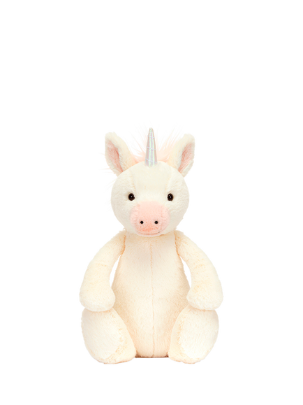 Jellycat Bashful Unicorn Soft Toy - view 2, Multi