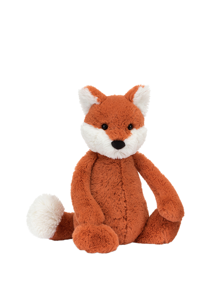 Jellycat Bashful Fox Cub Soft Toy, Medium, Multi