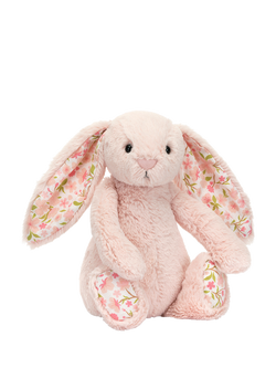 Jellycat Blossom Cherry Bunny Soft Toy, Little, Multi