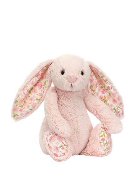 Jellycat Blossom Cherry Bunny Soft Toy, Little, Multi