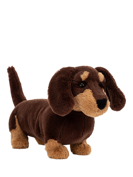 Jellycat Otto Sausage Dog Soft Toy, Multi