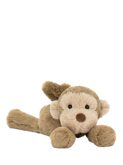 Jellycat Smudge Monkey Soft Toy, Tiny, Multi