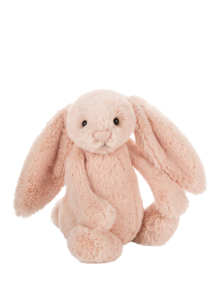 Jellycat Bashful Blush Bunny Soft Toy, Medium, Multi