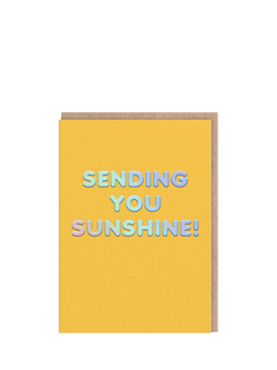 Ohh Deer Sending You Sunshine Sympathy Card, 