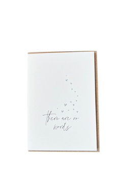 Penguin Ink No Words Sympathy Card, 