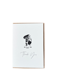 Penguin Ink Puppy Thank You Card