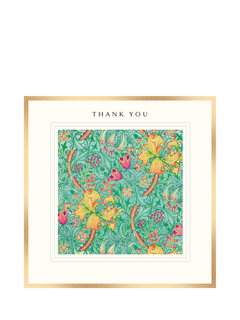 Pigment Floral Pattern Thank You Card