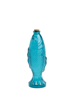 Gentlemen's Hardware Glass Fish Decanter, Multi