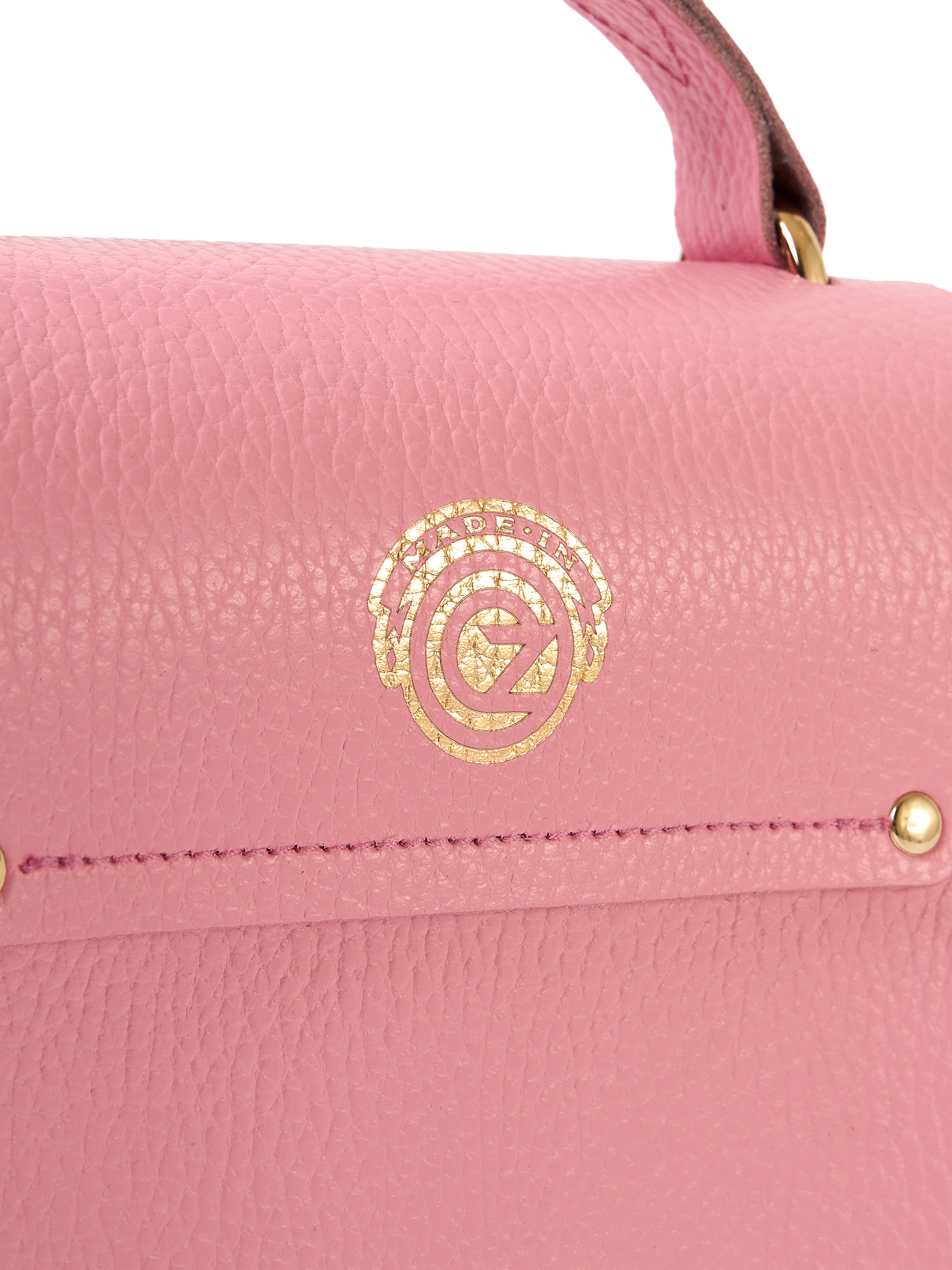 Product image 6 of 6, which shows Cambridge Satchel x Wicked The Binocular Bag, Popular Pink Celtic