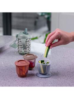 Vital Baby Nourish Store and Wean Pots, Pack of 4, 120ml - view 2, Natural