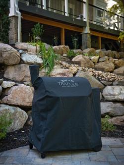 Traeger Pro 780 BBQ Full-Length Protective Cover - view 2, Black