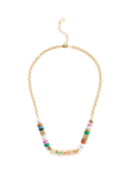 Coach Beaded Chain Necklace, Gold