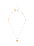 Coach Handbag Pendant Chain Necklace, Gold