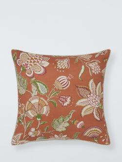 John Lewis x Sanderson Newnham Courtney Cushion, Paprika