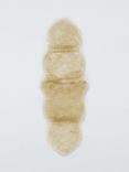 John Lewis New Zealand Double Sheepskin Rug, Fawn
