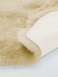 John Lewis New Zealand Double Sheepskin Rug, Fawn