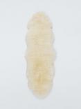 John Lewis Premium New Zealand Double Sheepskin Rug, Natural