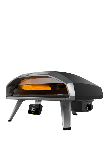Ooni Koda 2 Pro Gas Fuel Outdoor Pizza Oven with Smart Ooni Connect, Black, Black