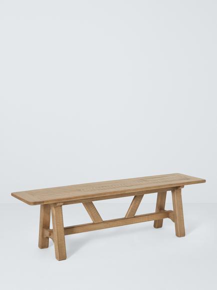 John Lewis Reclaimed Timber Dining Bench, Natural, Natural