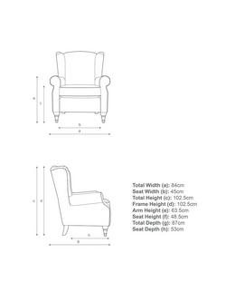 John Lewis Skye Armchair - view 2, 
