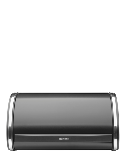 Brabantia Roll Top Bread Bin, Matte Black