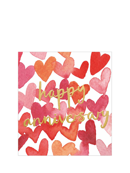 The Proper Mail Company Hearts Anniversary Card, 