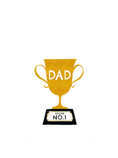 Art File You're No.1 Dad Birthday Card