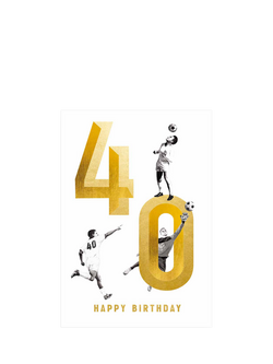 Woodmansterne Legend 40th Birthday Card, 