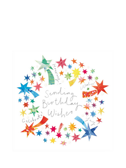 Woodmansterne Circle Of Stars Birthday Card, 