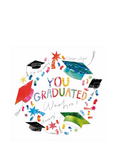 Woodmansterne Mortar Boards Graduation Congratulations Card