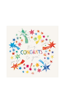 Woodmansterne Circle Of Stars Congratulations Card, 