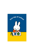 Woodmansterne Miffy First Day At School Card