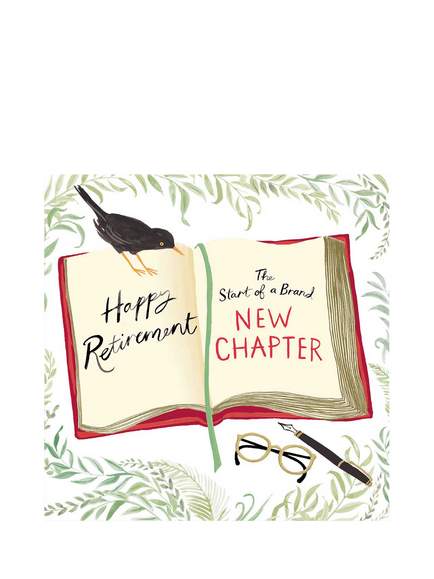 Woodmansterne New Chapter Retirement Card, 