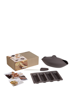 Lékué Essential Home Bread Baking Kit, Brown
